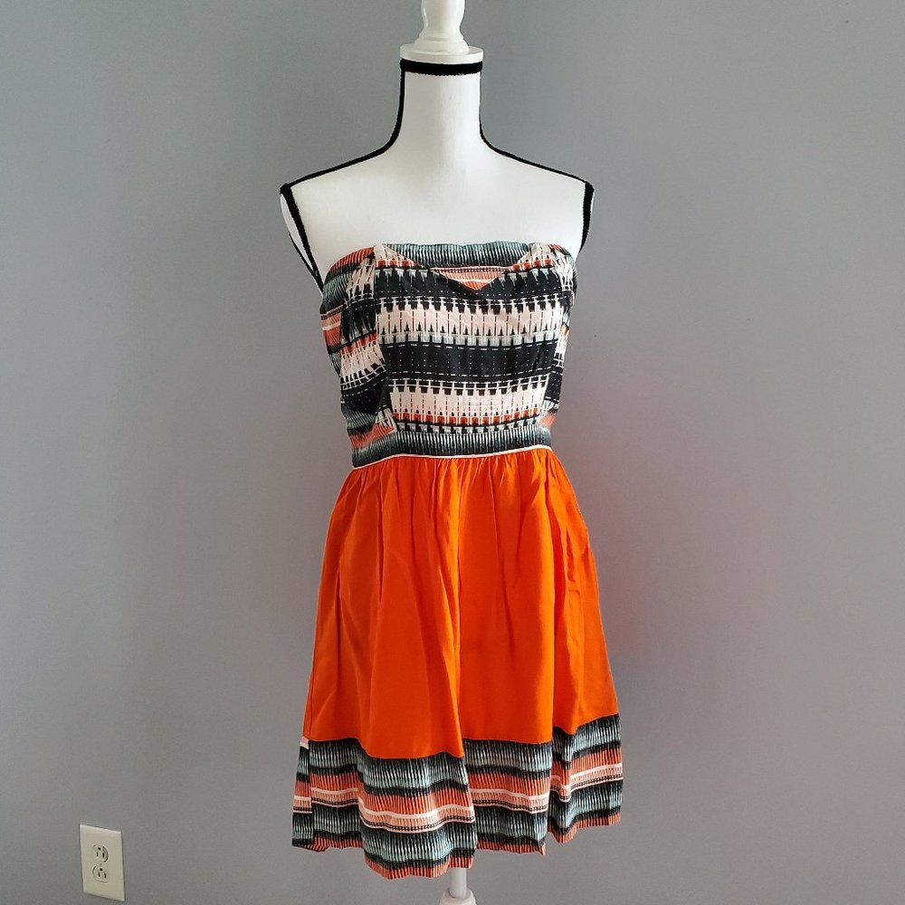 Y2K Urban Outfitters 2010s Silence + Noise Strapless Sundress Size Large